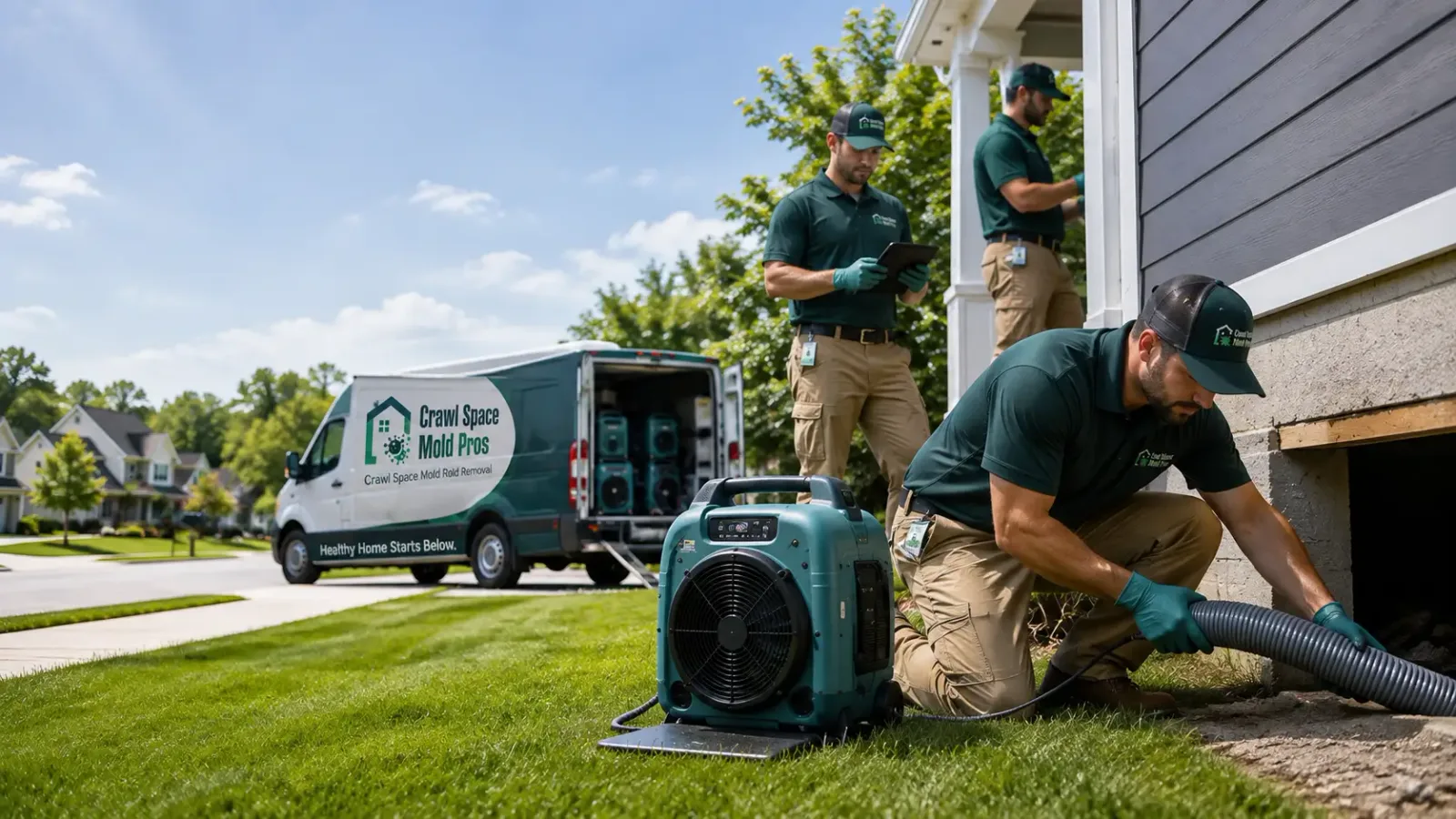 Crawl Space Mold Removal in Perry, FL